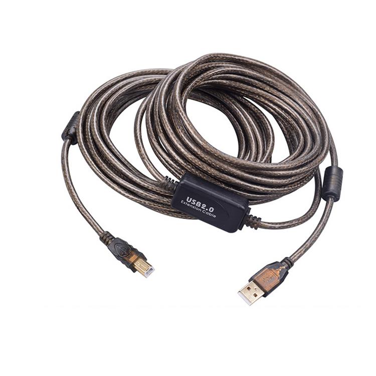 33ft USB 2.0 ریئٹر پرنٹر کیبل 33ft USB 2.0 repeater printer cable