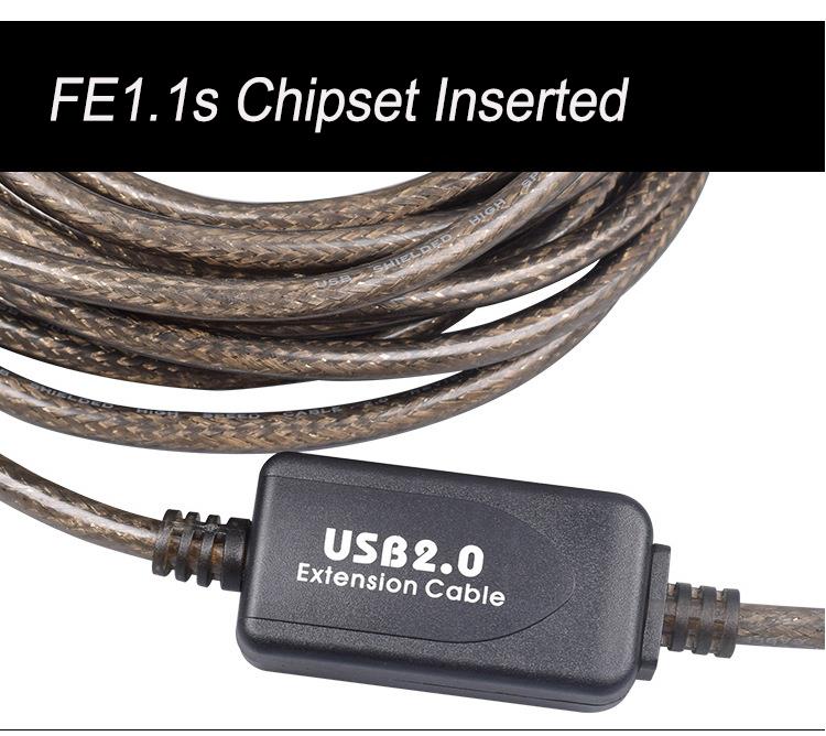 USB 2.0 پرنٹر توسیع کیبل USB 2.0 Printer Extension Cable