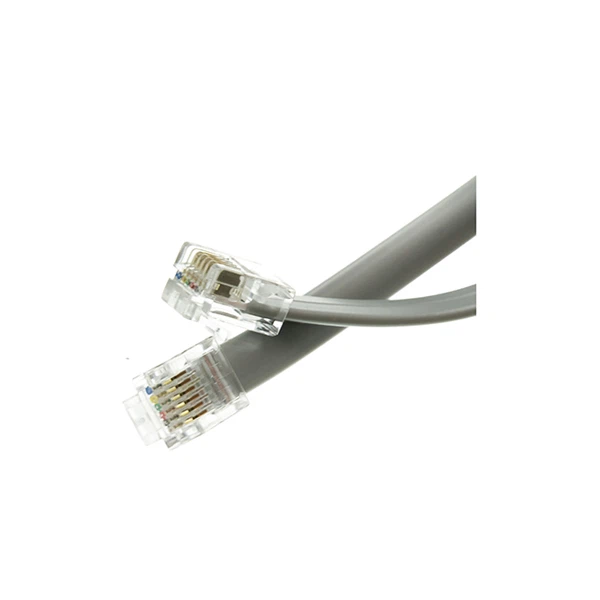 RJ12 Silver Satin Telephone Cord (Data)