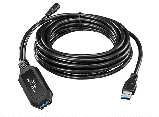 بڑھانے کے ساتھ 5 میٹر USB 3.0 فعال توسیع کیبل
