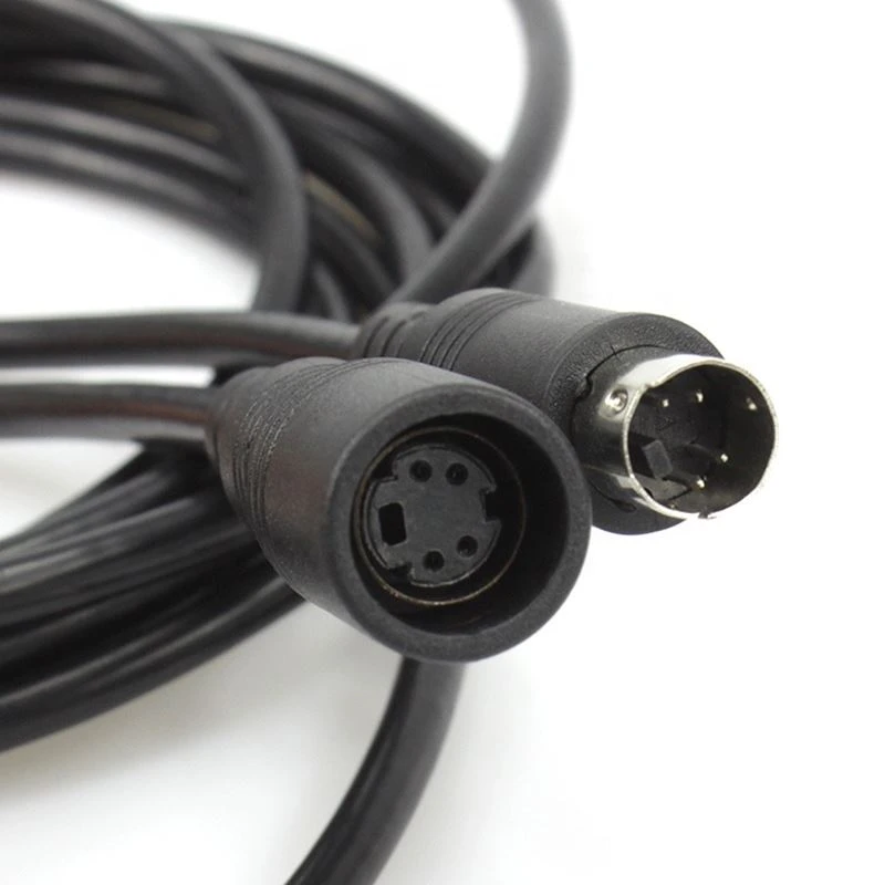 IP67 واٹر پروف منی ڈین 4 پن میل سے MD4 پن فیمیل ایس ویڈیو کیبل سیٹلائٹ ریسیور...